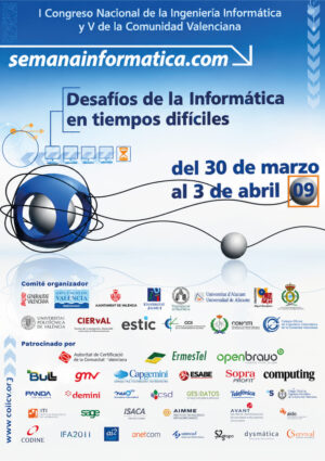 CARTEL SEMANA INFORMÁTICA 2009