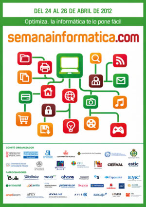 CARTEL SEMANA INFORMÁTICA 2012