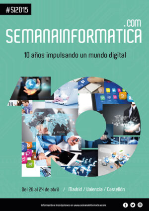 CARTEL SEMANA INFORMÁTICA 2015